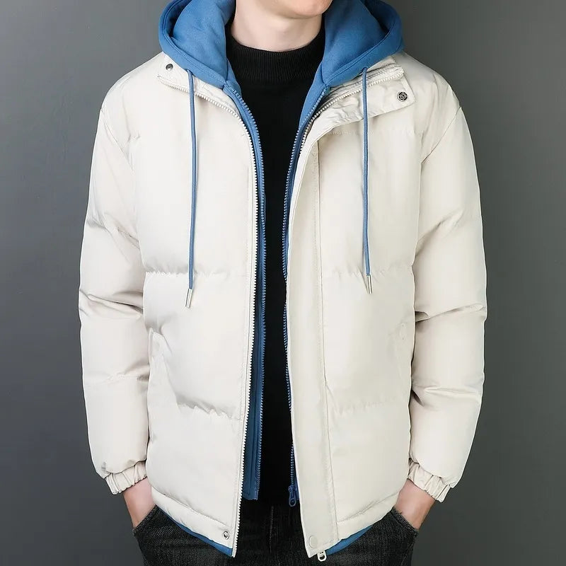 Berg-Feldt | Herrenjacke aus schwerem Baumwollstoff mit winddichter Kapuze