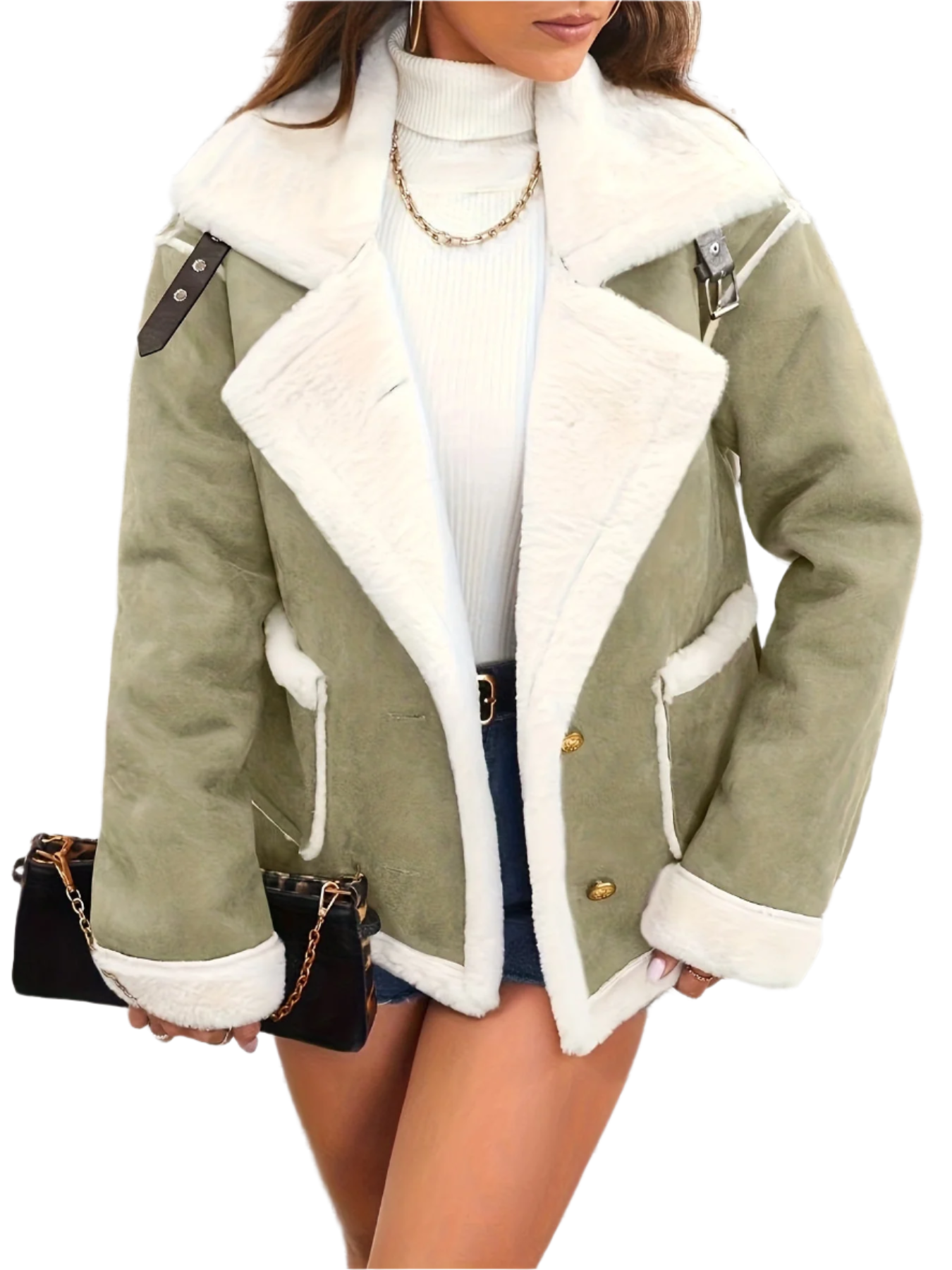Berg-Feldt | Elegante Teddy Winterjacke für Damen