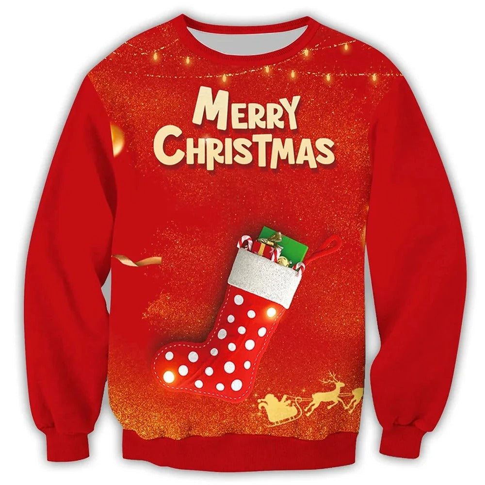 Pull de Noël unisexe