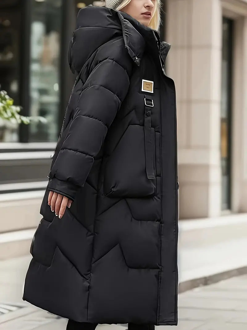 Berg-Feldt | Mittellange Winter Daunen Baumwolljacke