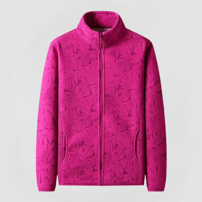 AYLA: Blouson polaire à motif floral