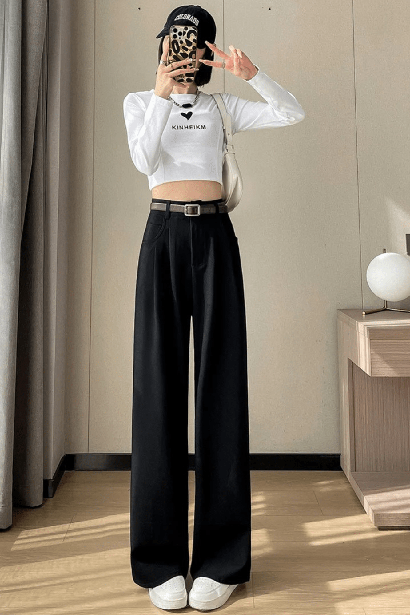JANZ -  Pantalon ample