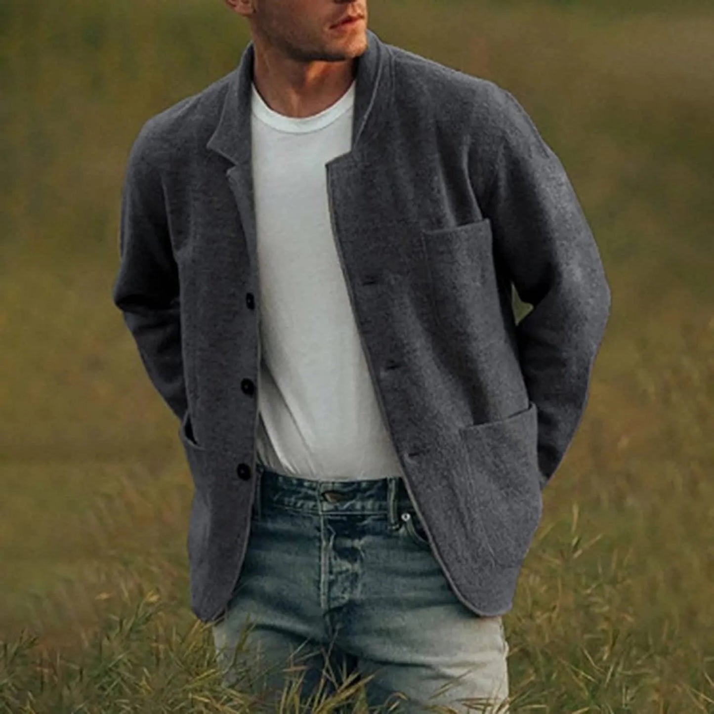 Moderner Brent Herren Freizeitblazer