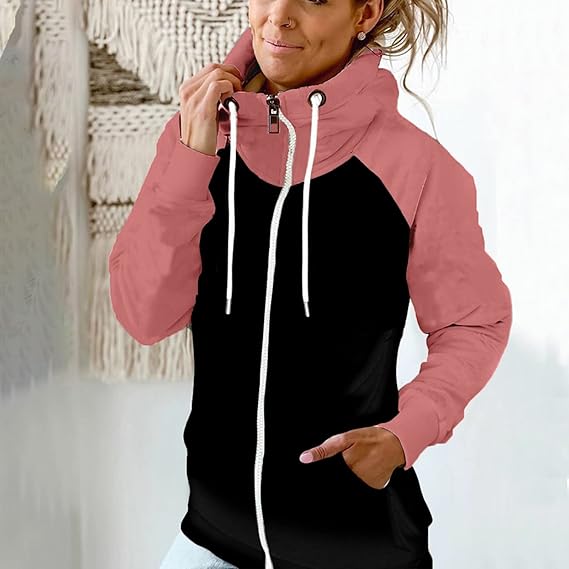 Berg-Feldt | Langarm Zip Up Taschenpullover