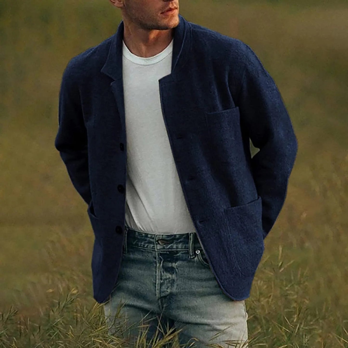 Berg-Feldt | Streetwear Blazer Jacke für Männer