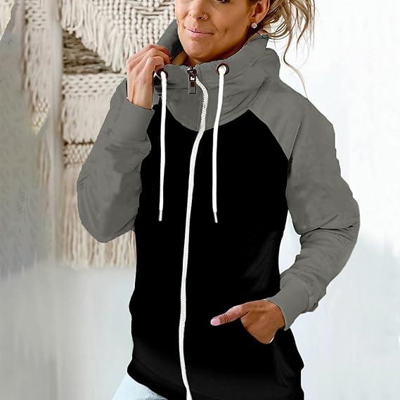 Berg-Feldt | Langarm Zip Up Taschenpullover