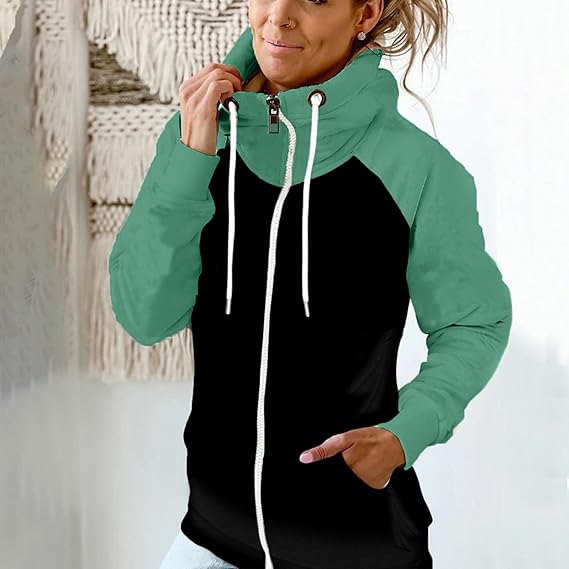 Berg-Feldt | Langarm Zip Up Taschenpullover