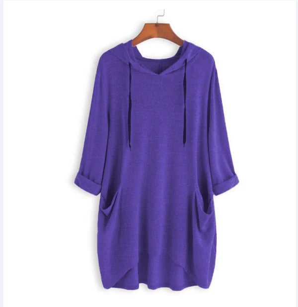 Pull oversize femme à poches