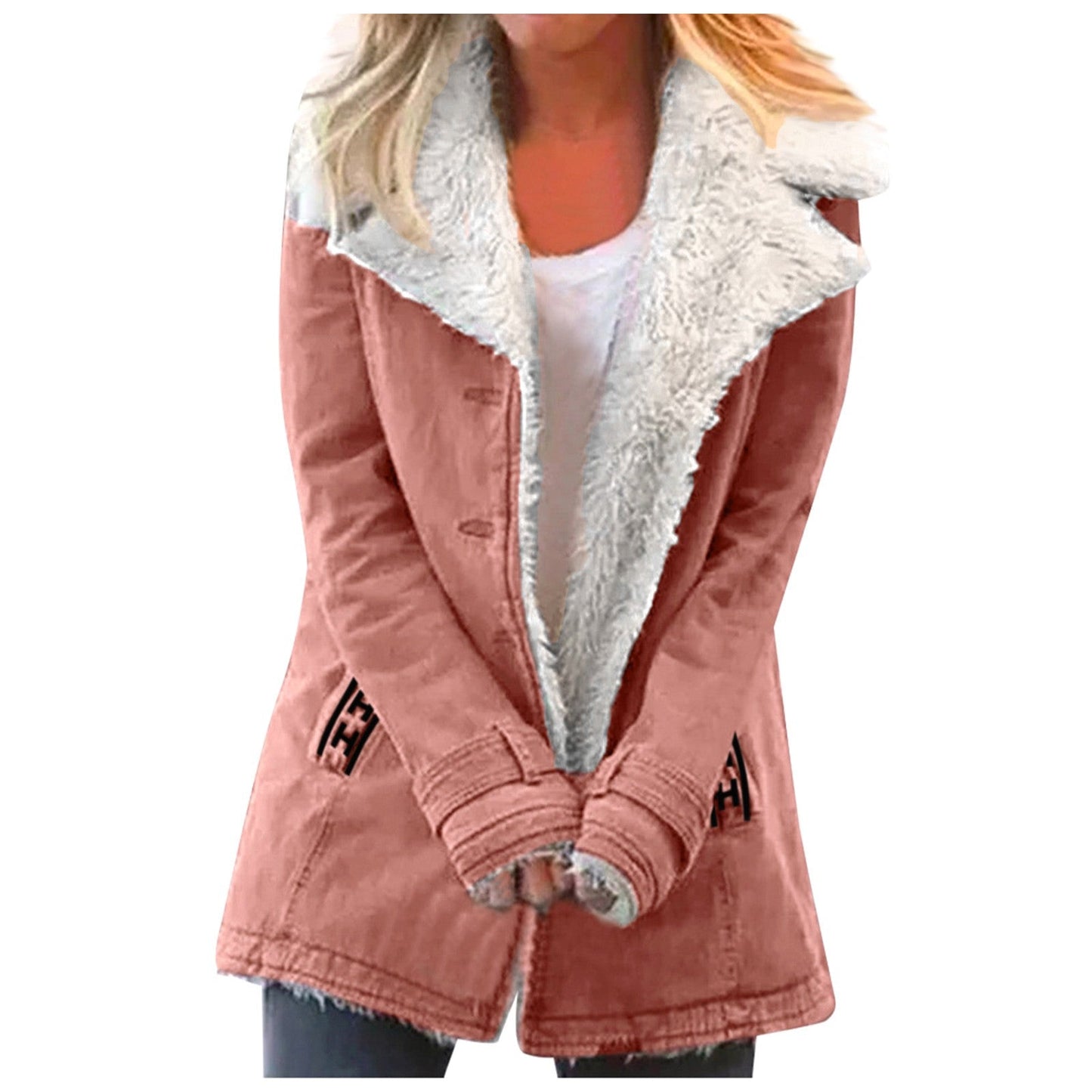 Berg-Feldt | Veste d'hiver pour femmes avec col à revers et manches longues