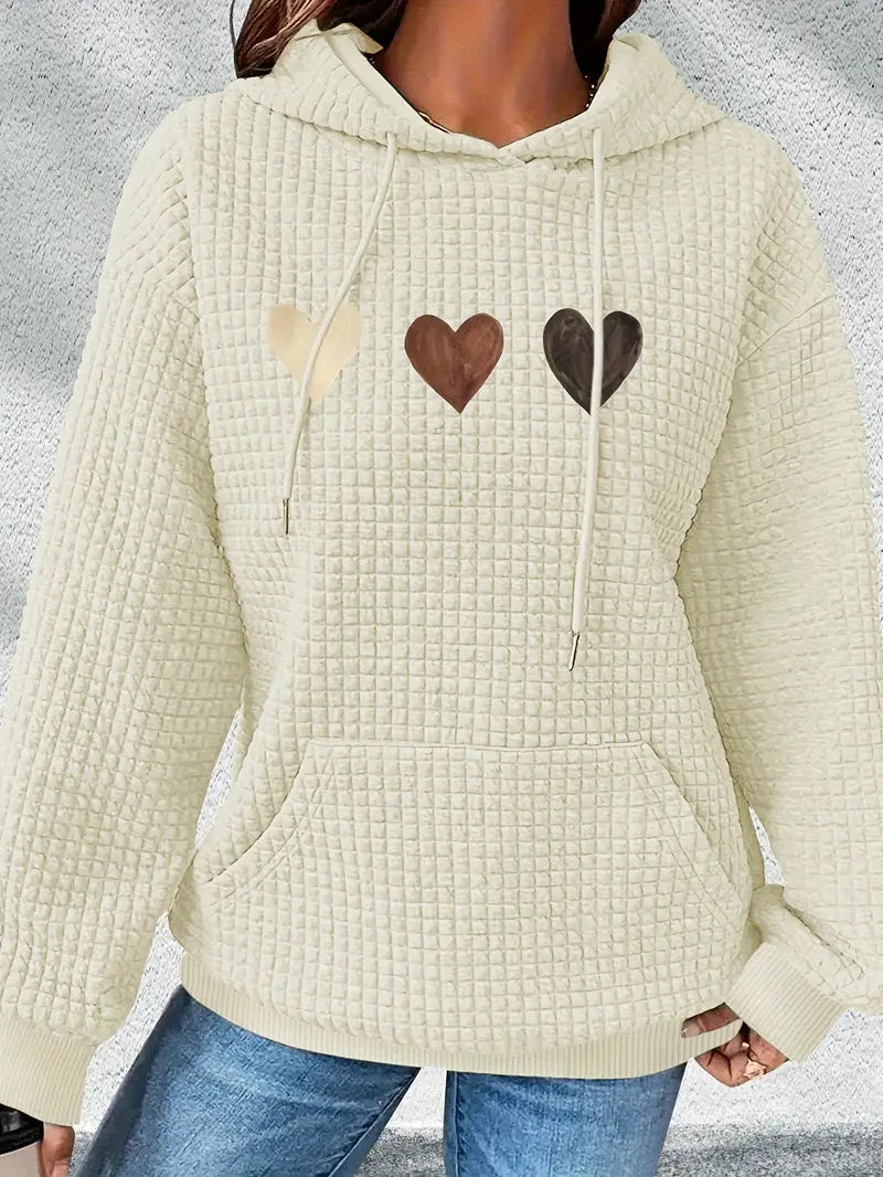 Sweat à capuche romantique Fudus
