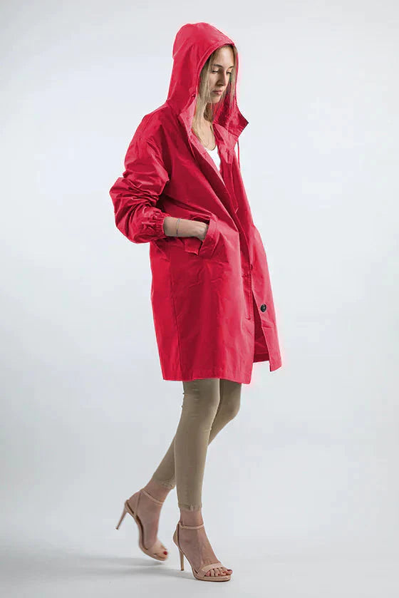 Berg-Feldt | Schicke Weiße Regenjacke