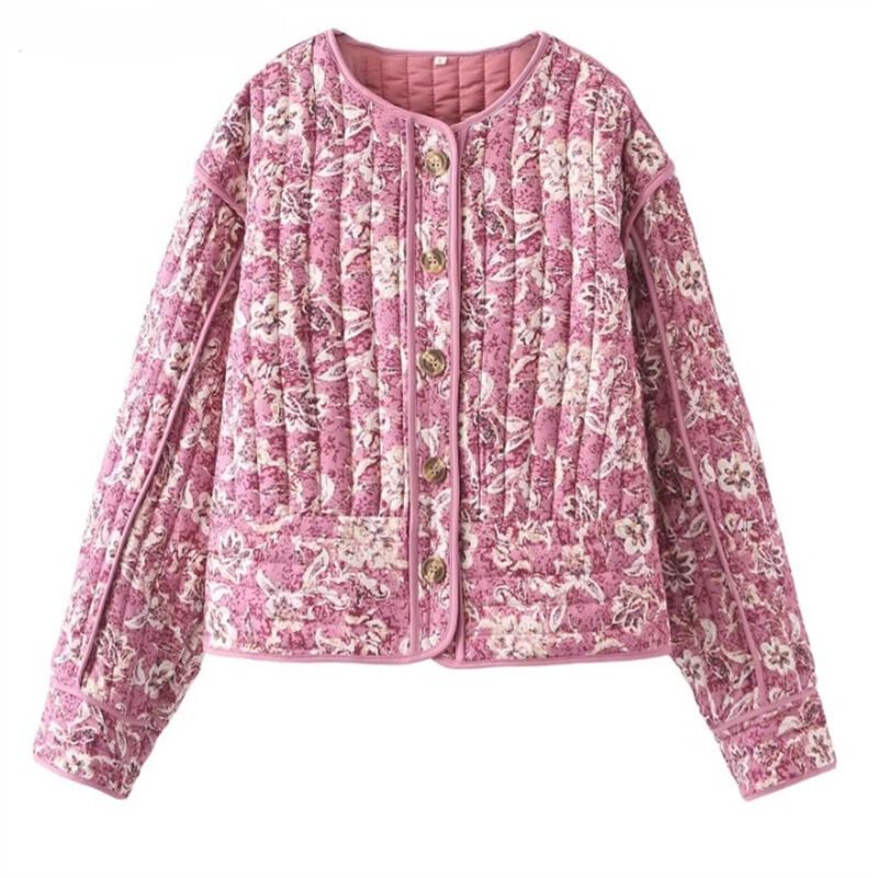 Berg-Feldt | Veste matelassée fleurie doublée Femme