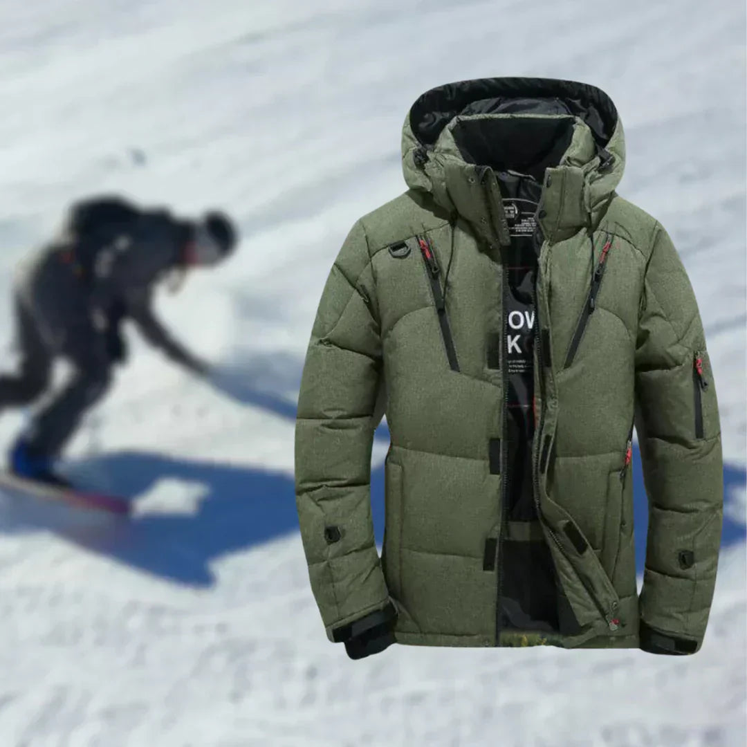 Berg-Feldt | Hochwertige Winterjacke mit Abnehmbarem Hut