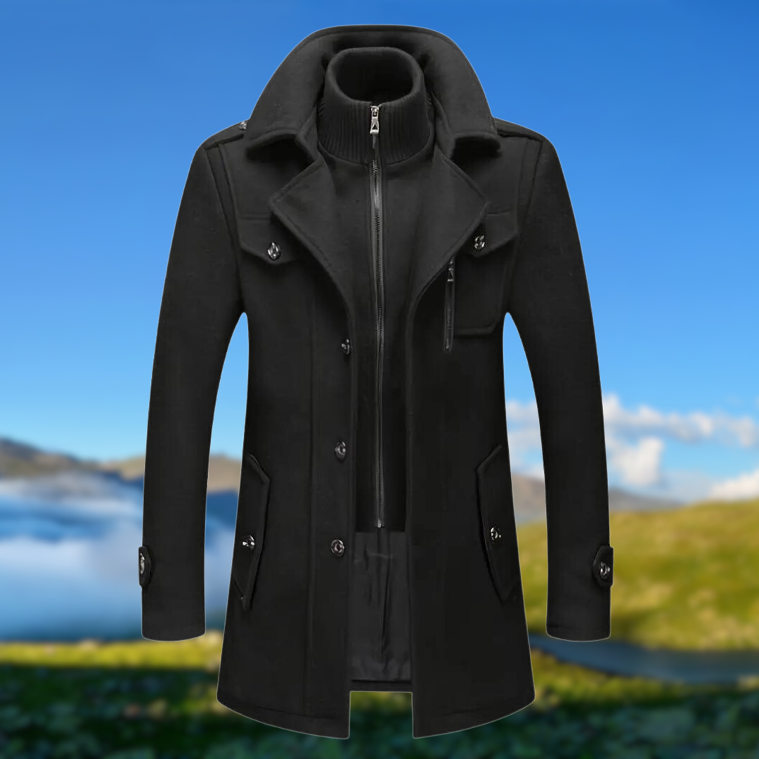 Berg-Feldt | Doppelkragenjacke mit Funktionalem Design