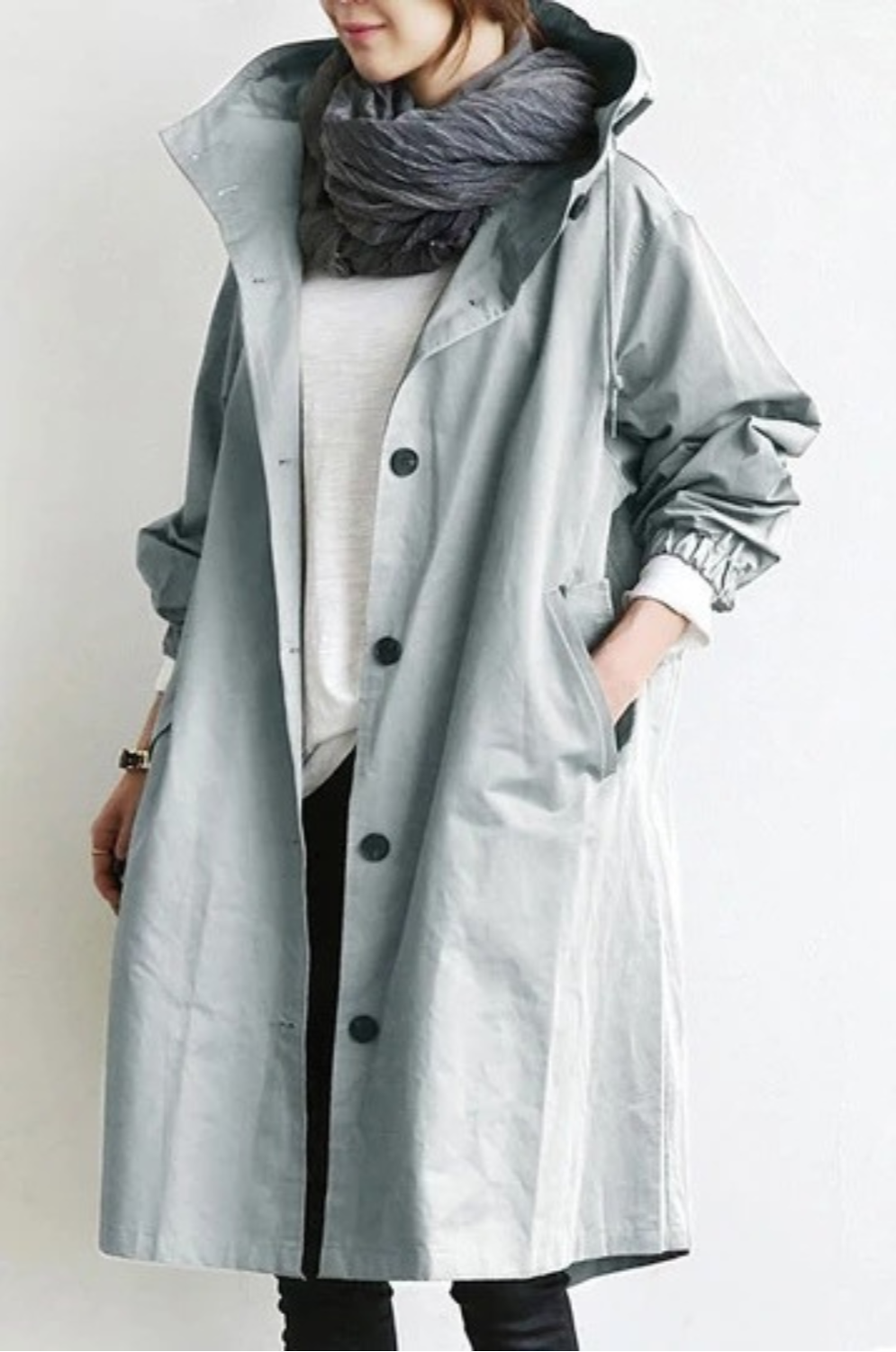 Berg-Feldt | Trenchcoat Damen Wind und Wasserdicht