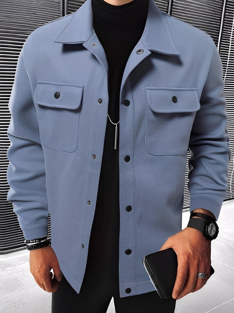 Berg-Feldt | Lässige Karierte Jacke mit Taschen für Herren