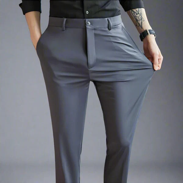Pantalon slim homme Jerom avec taille élastique
