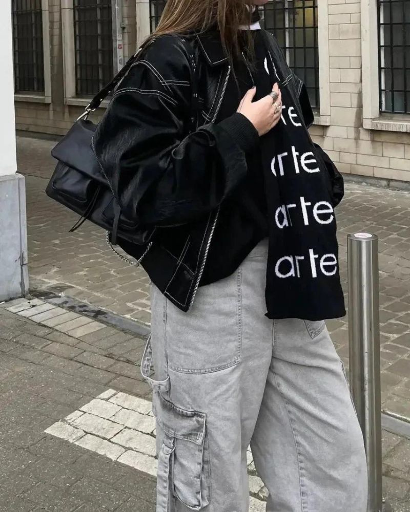 Berg-Feldt | Schicke Lederbomberjacke für Damen Khalil