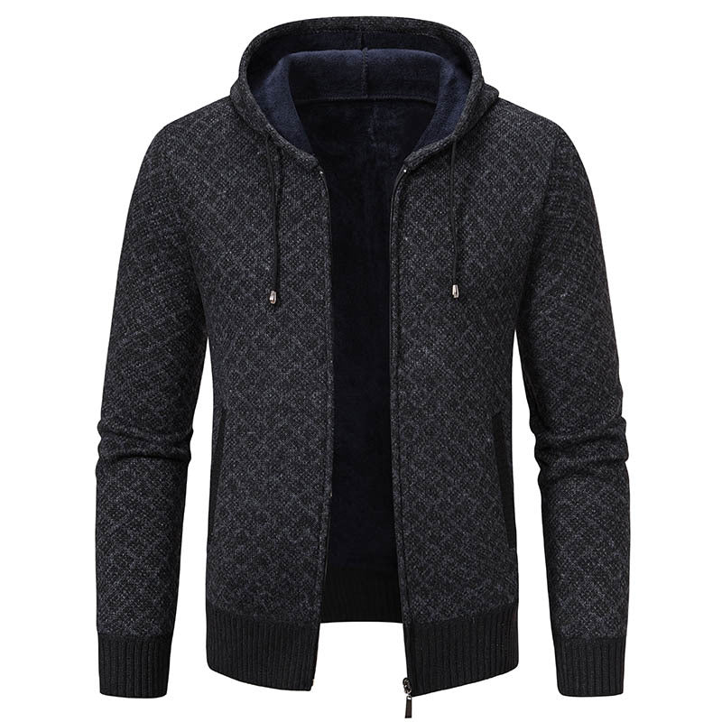 Berg-Feldt | Elegante, schlanke Jacke mit Kapuze für Männer