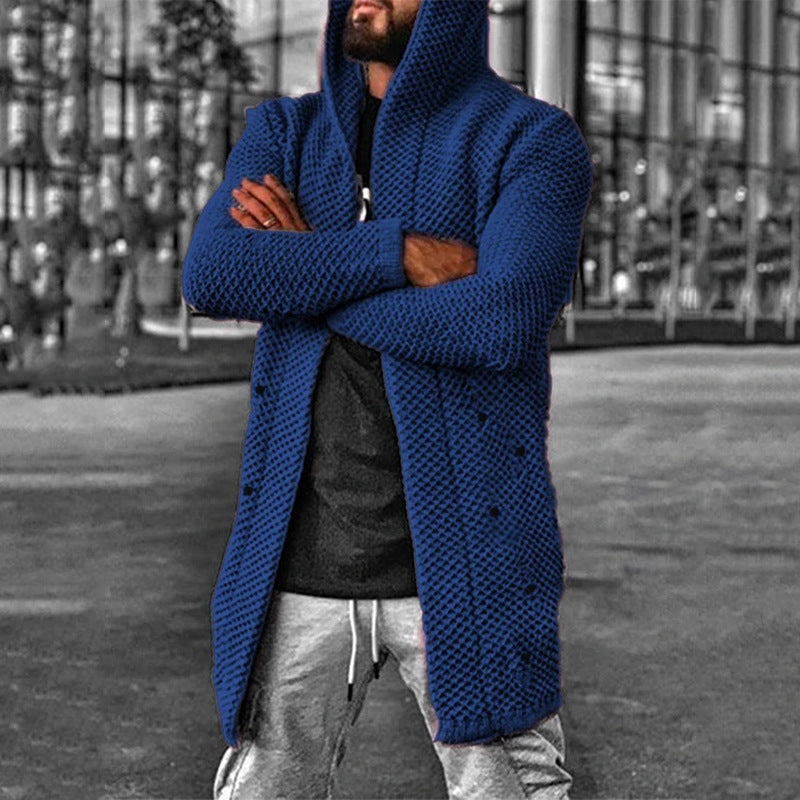 Berg-Feldt | Strickjacke mit Kapuze für Männer