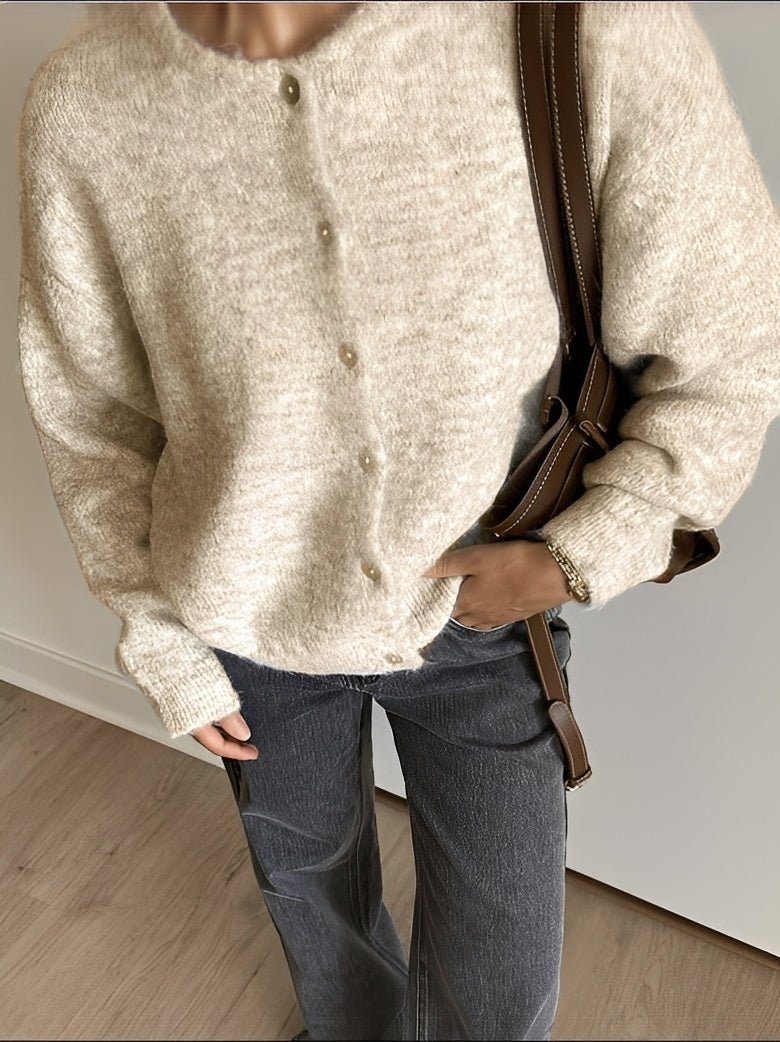 Berg-Feldt | Manteau vintage en laine boutonnée pour femme