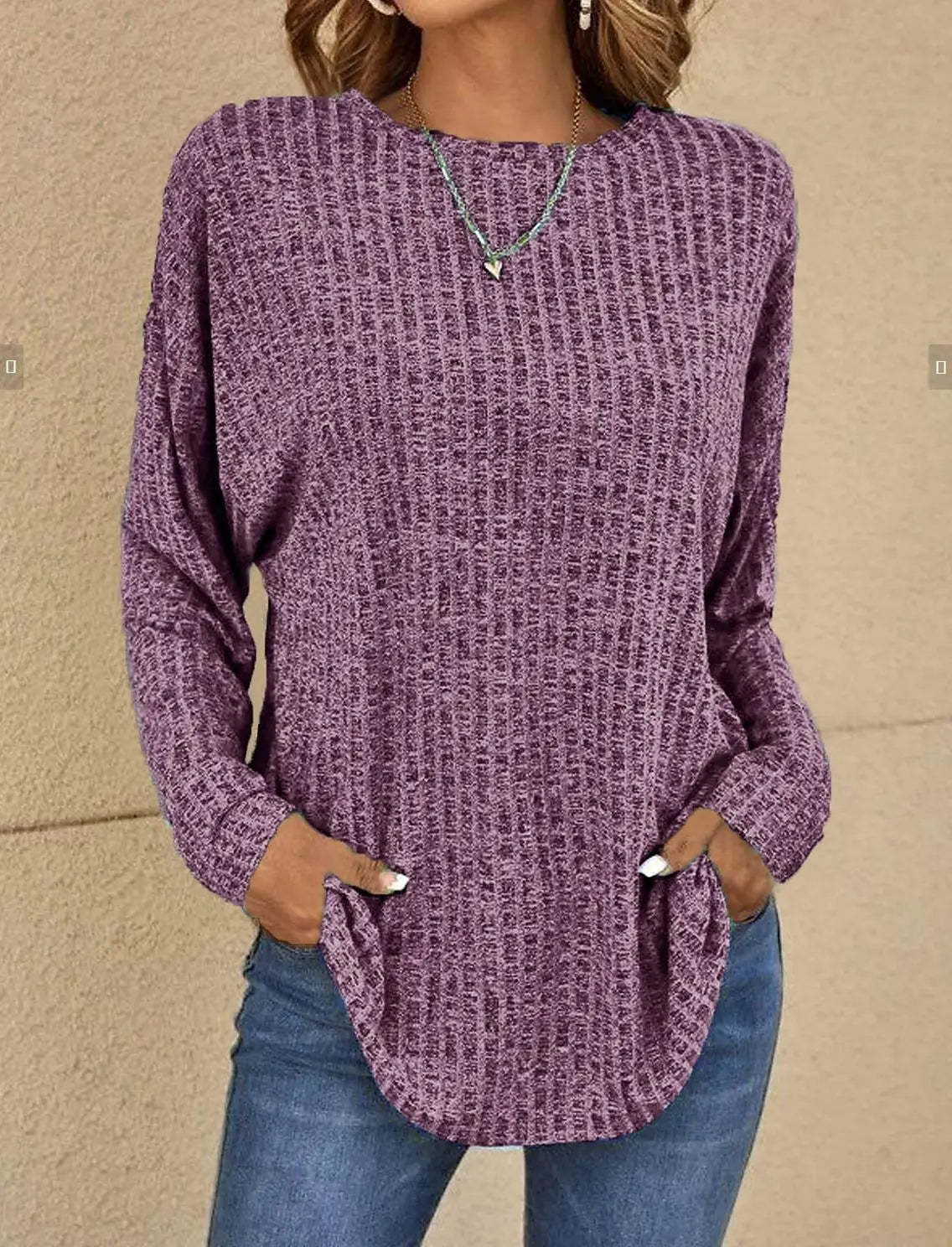 Berg-Feldt | Stylisches Gestricktes und Dehnbares Lässiges Top
