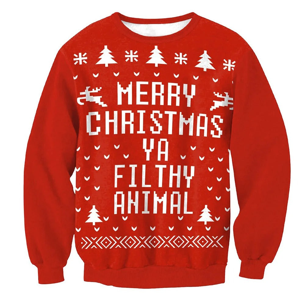 Pull de Noël unisexe