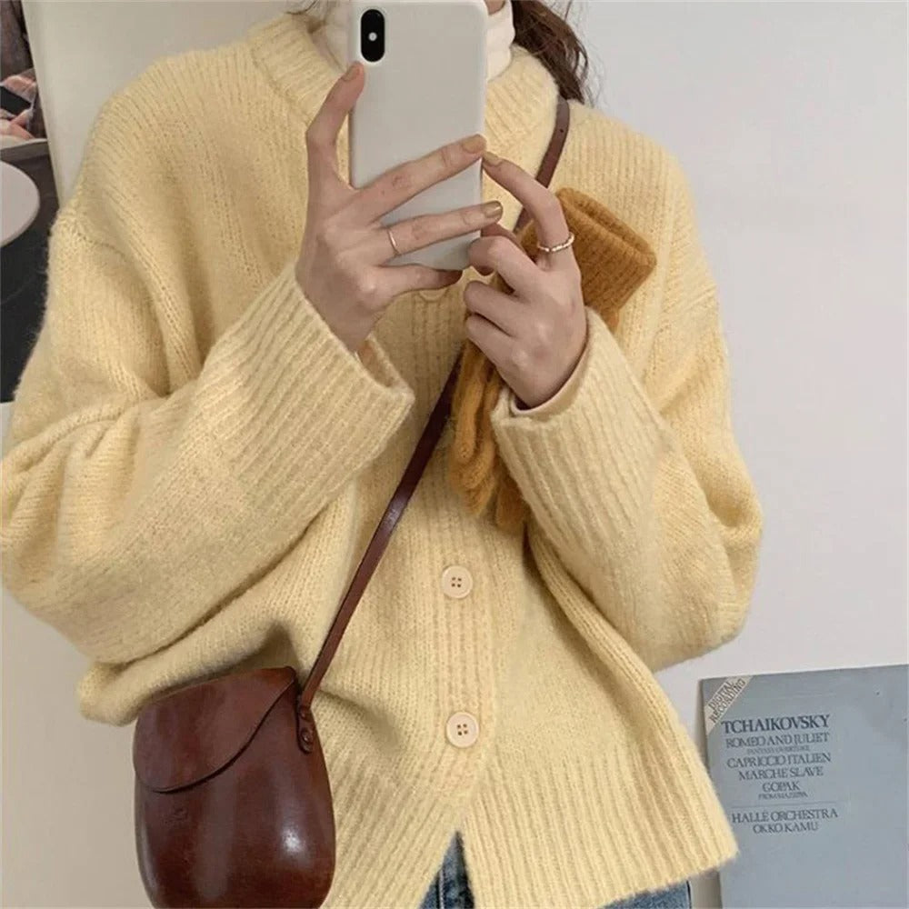 Berg-Feldt | lässiger Strickcardigan-Pullover