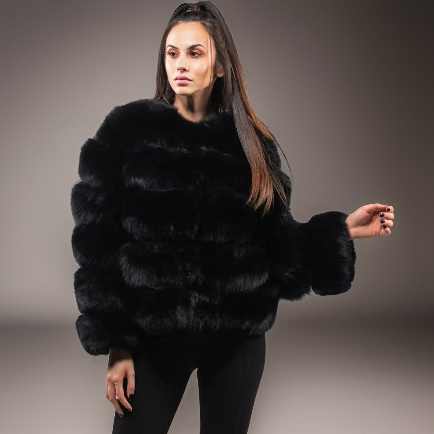Berg-Feldt | Manteau luxueux en bois pour femmes