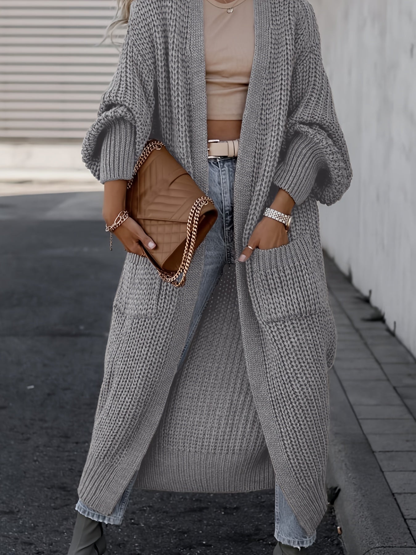 Berg-Feldt | Lässiger Damen-Wollcardigan