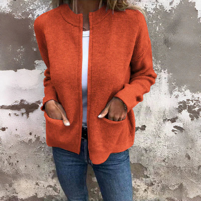 JENELL Cardigan à grandes poches