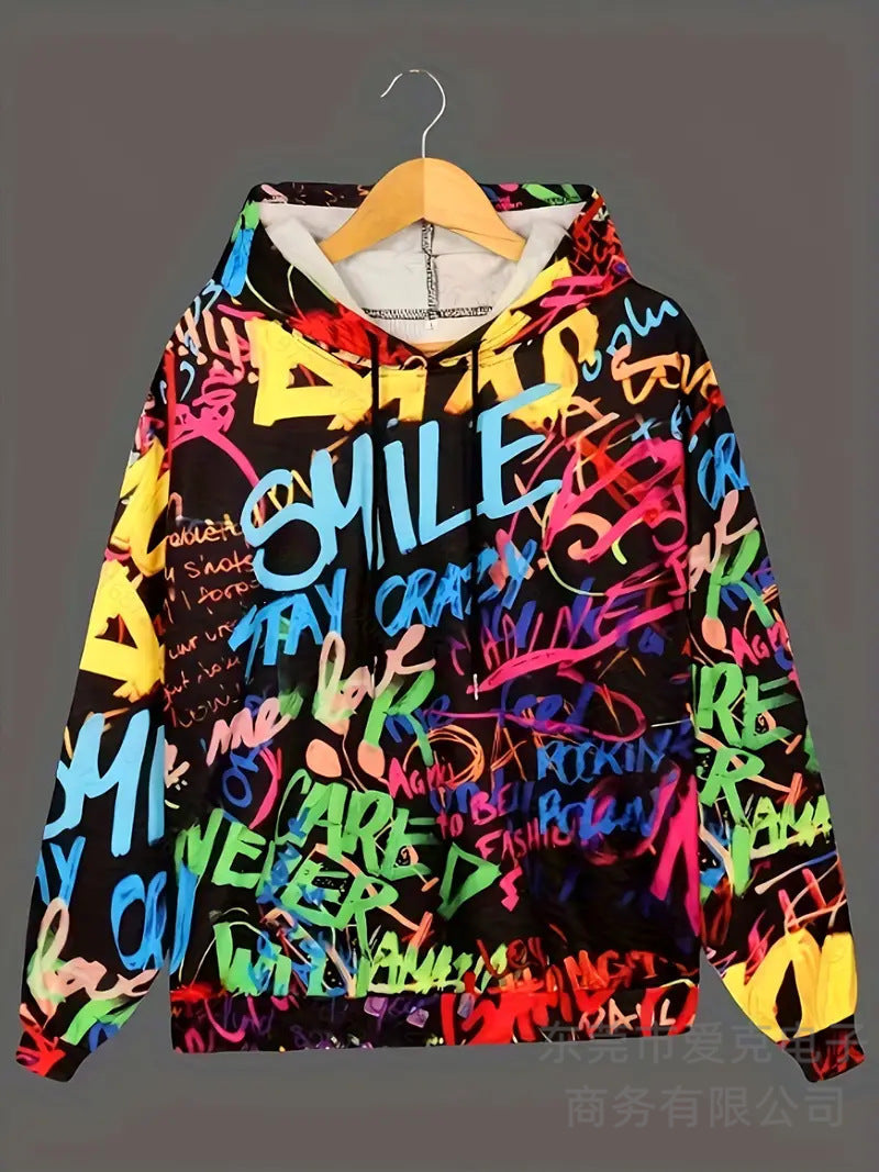 Graffiti-Kapuzenpullover von Fudus