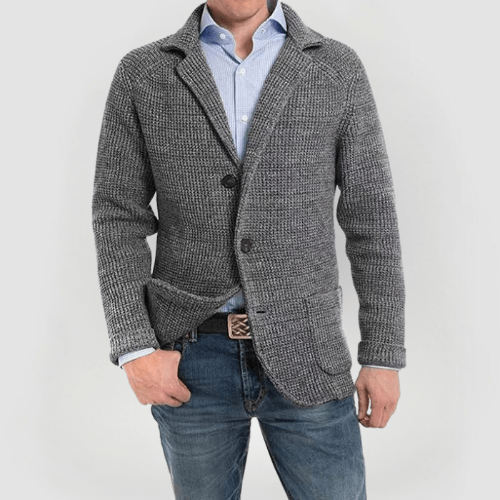 RENE - Langärmlige Strickjacke