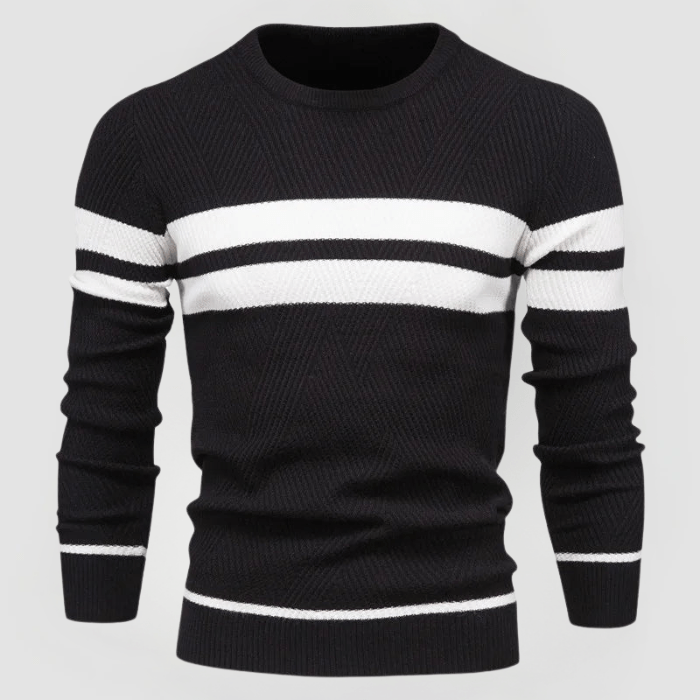 SALVATORE – Pull en maille ajusté