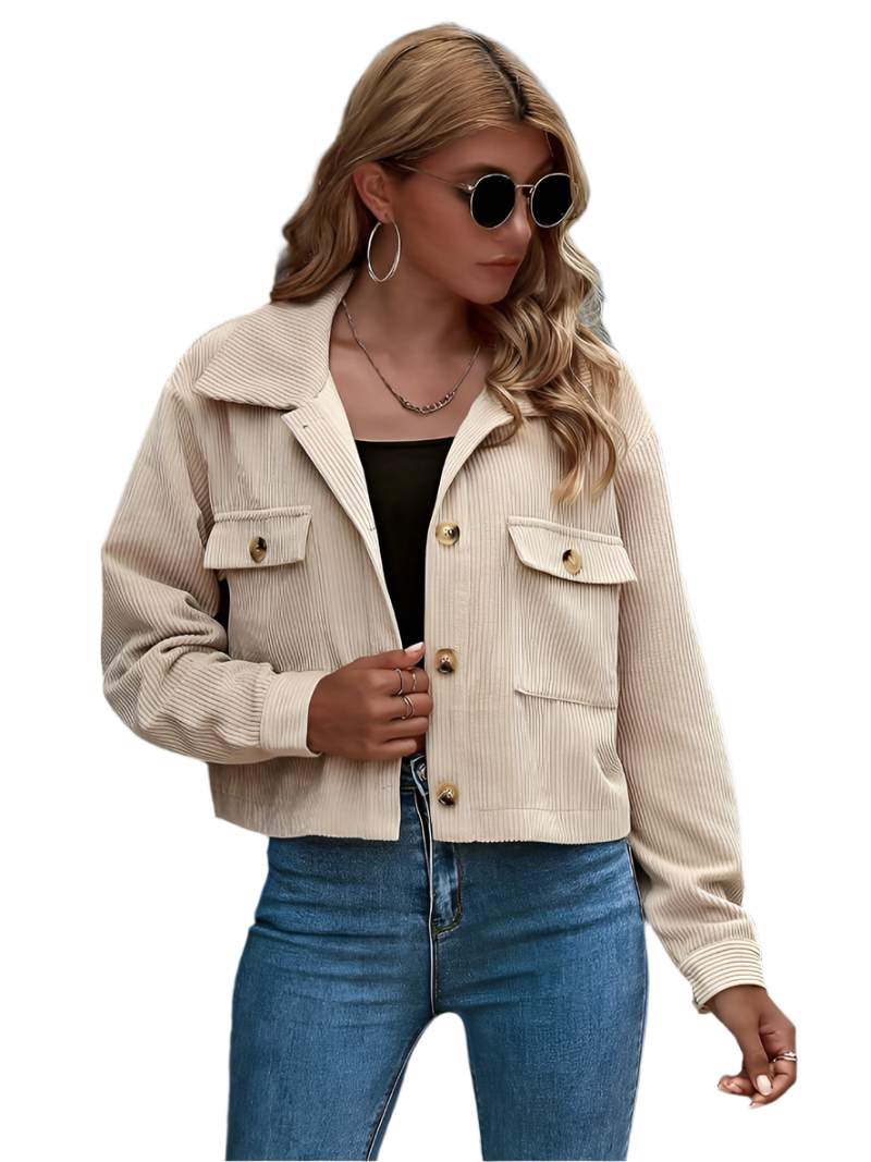 Berg-Feldt | Kurze Cordjacke für Damen