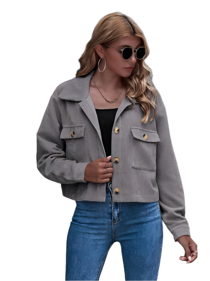 Berg-Feldt | Kurze Cordjacke für Damen