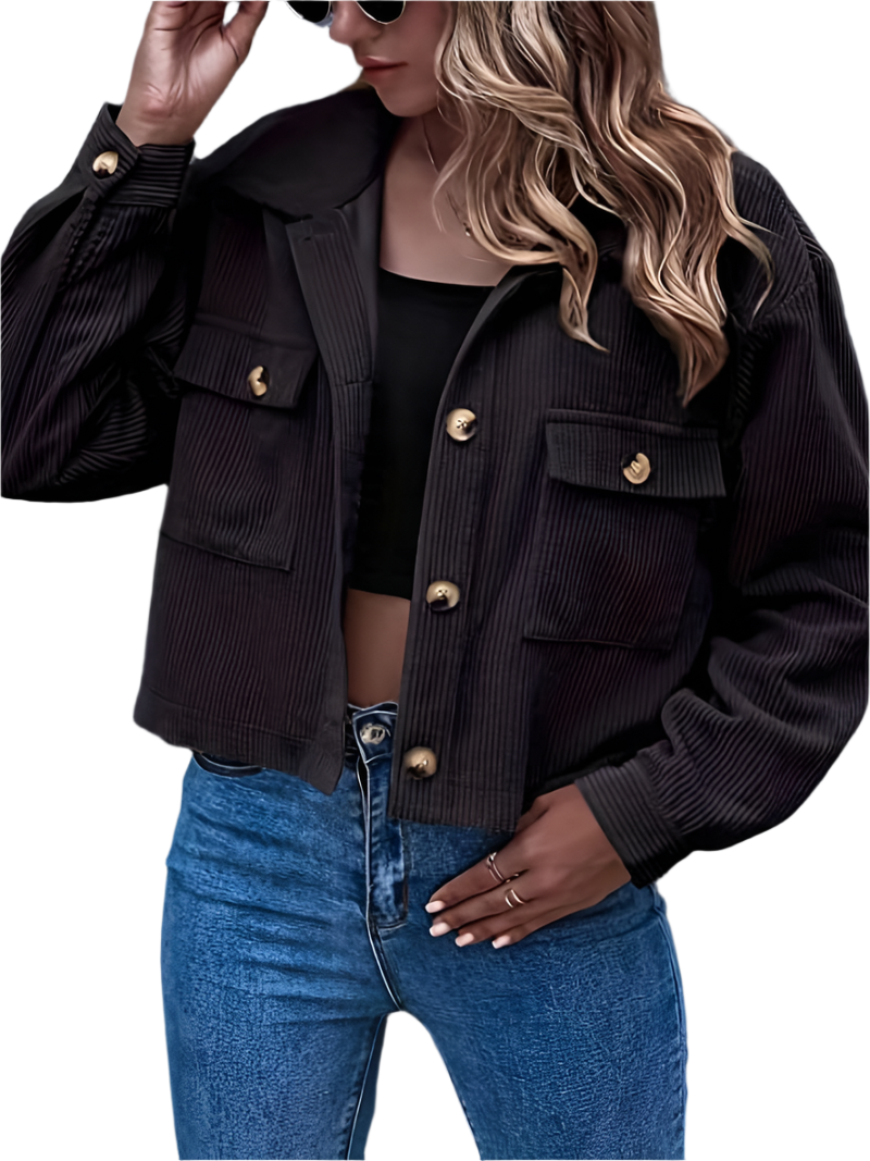 Berg-Feldt | Kurze Cordjacke für Damen
