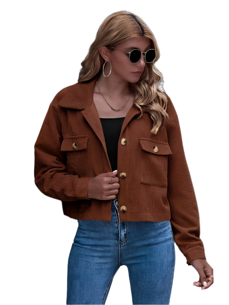 Berg-Feldt | Kurze Cordjacke für Damen