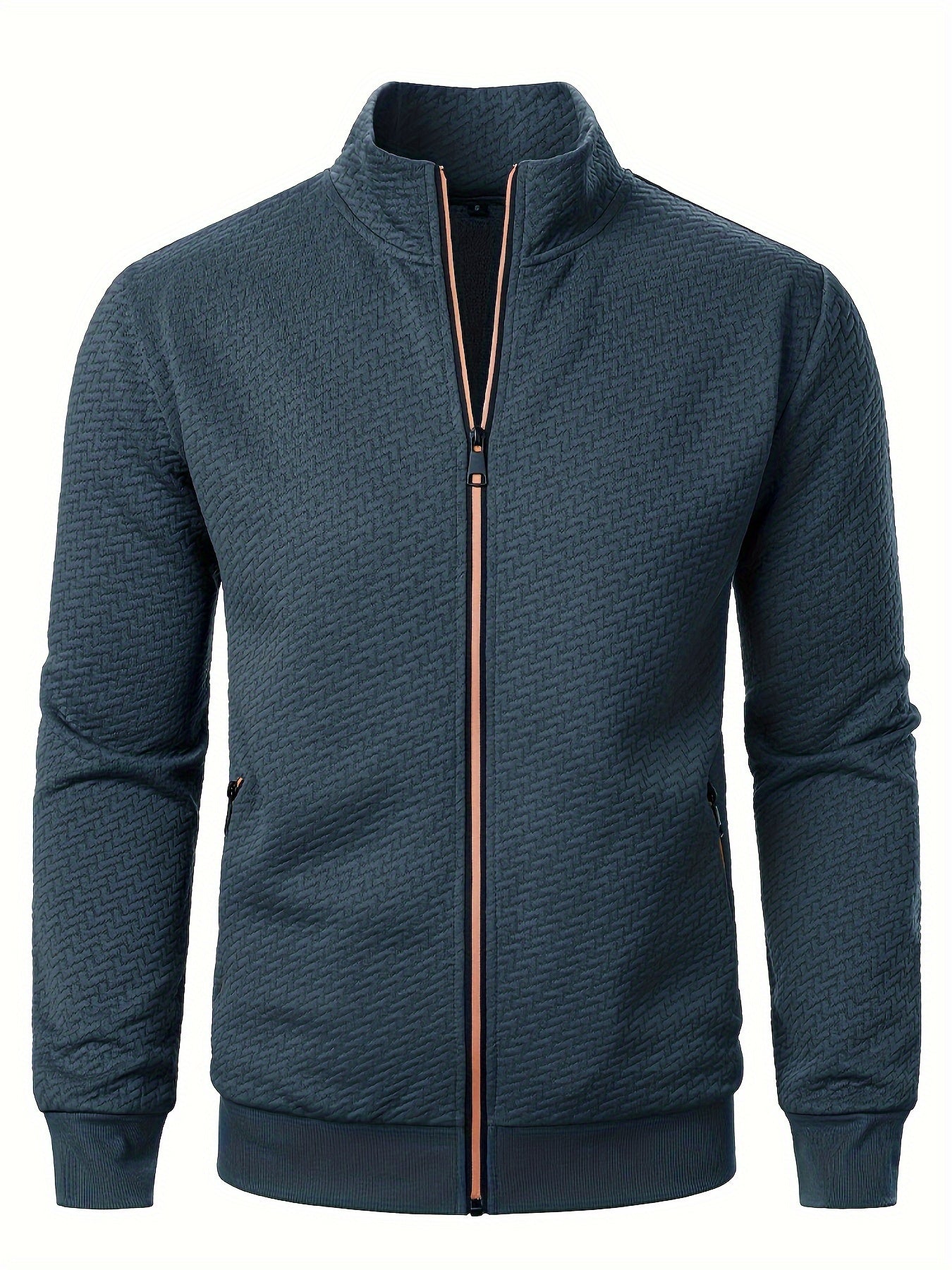 Berg-Feldt | Leichtgewicht Jacke mit Strukturmuster Polyester Komfort und Stil