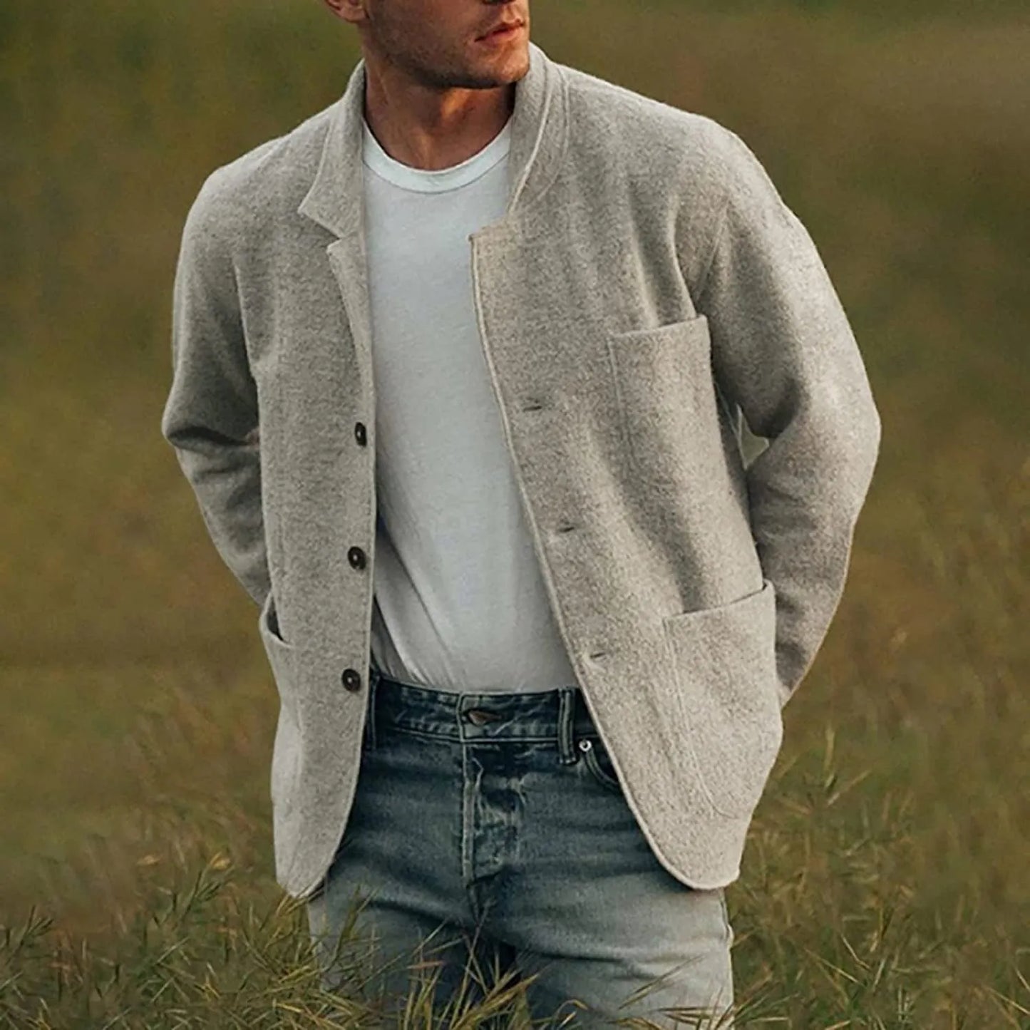 Berg-Feldt | Streetwear Blazer Jacke für Männer