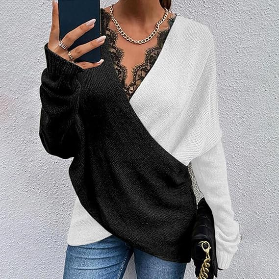 Strickpullover DILARA mit langen Ärmeln