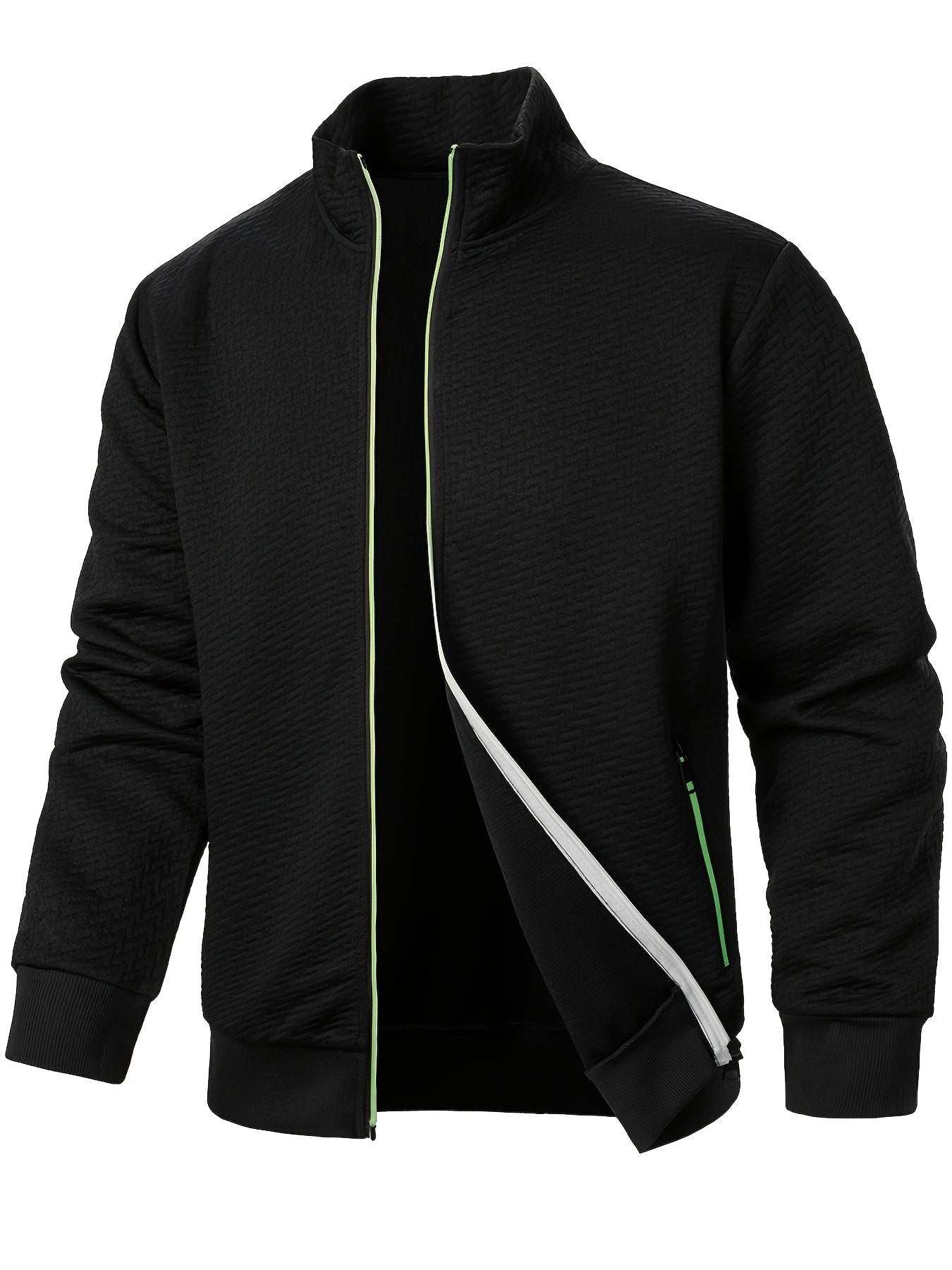Berg-Feldt | Leichtgewicht Jacke mit Strukturmuster Polyester Komfort und Stil