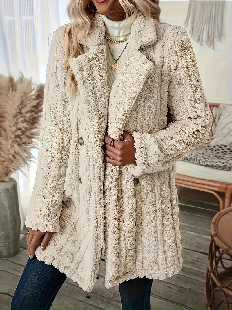 Berg-Feldt | Manteau thermique doux à manches longues pour femme Chic