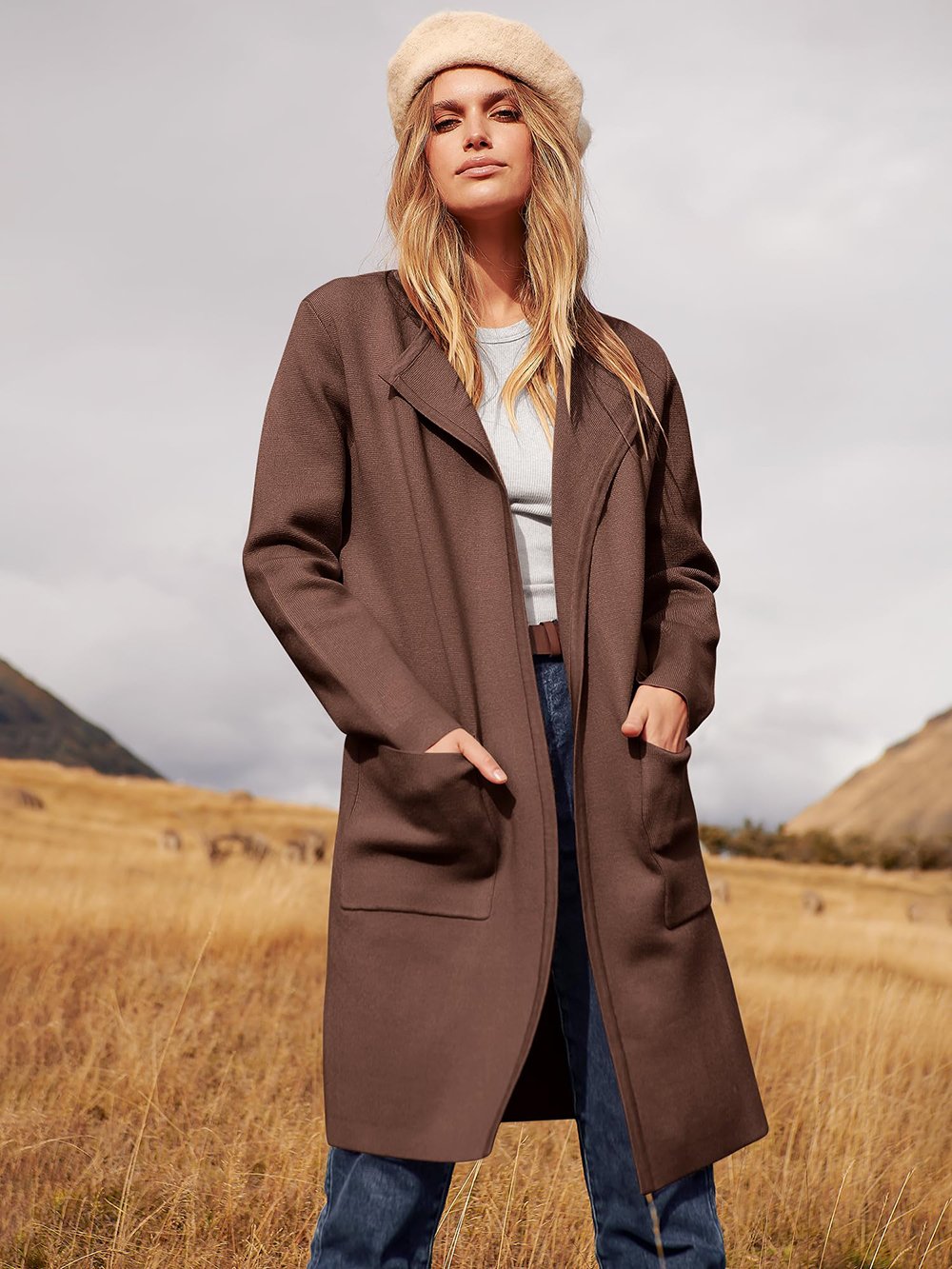 Berg-Feldt | Neue Stilvolle Jacke mit Revers