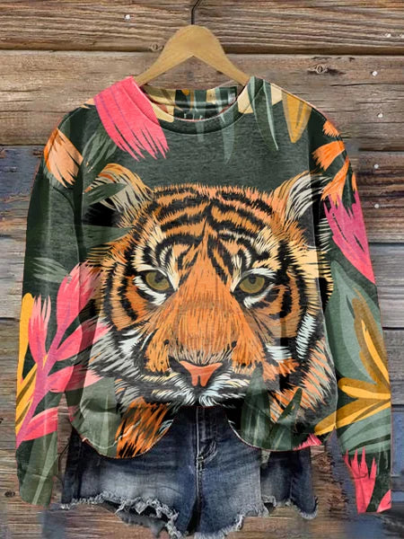 Berg-Feldt | Pullover mit Tiermotiv