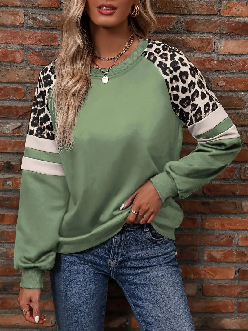 Berg-Feldt | Leopardenmuster Pullover