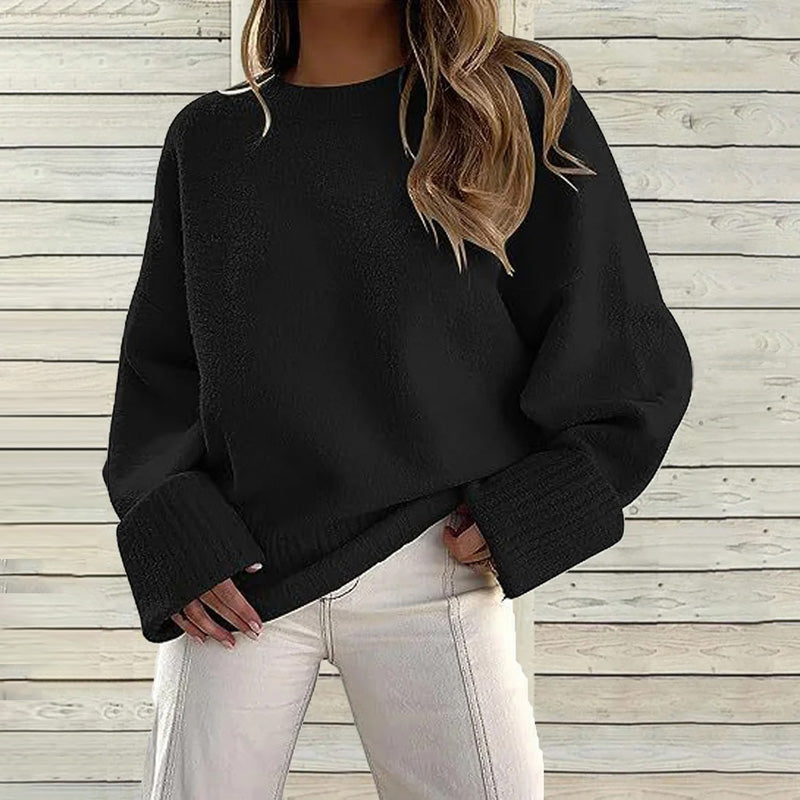 Berg-Feldt | Oversize Strickpullover Acryl Modern und Komfortabel