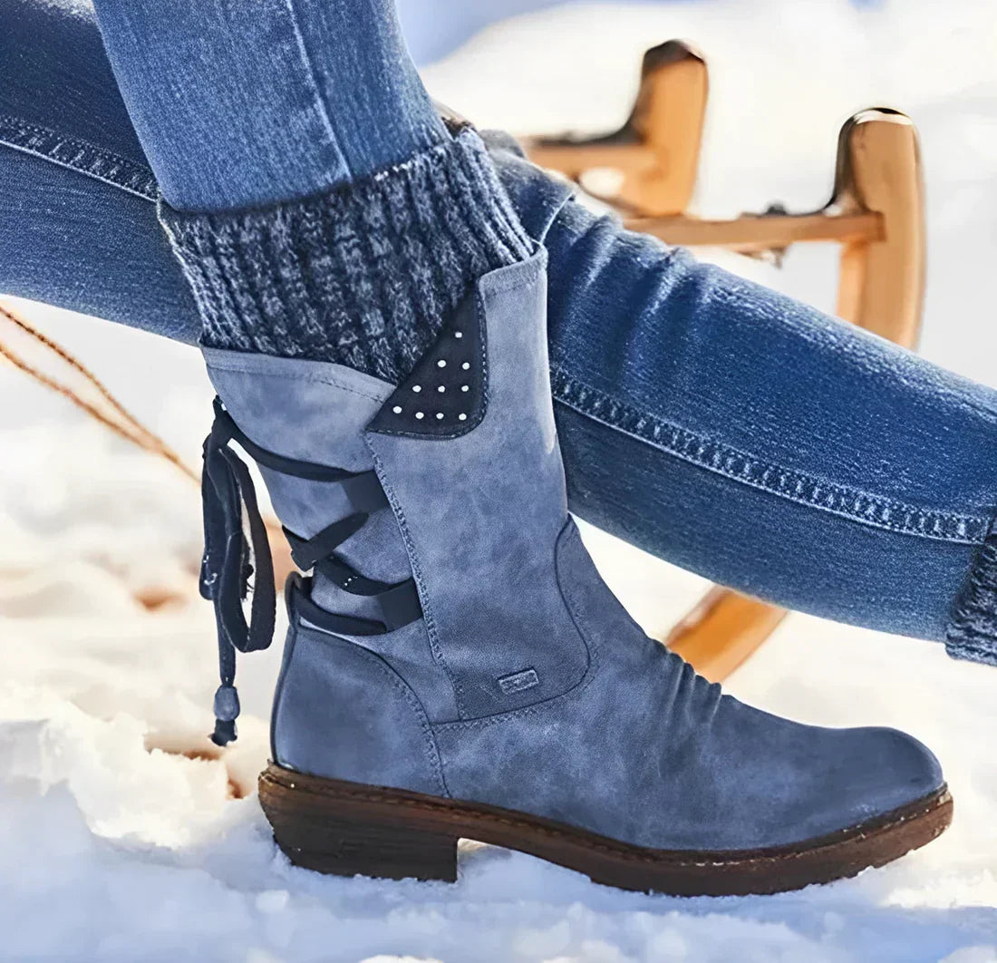 Berg-Feldt | Große Größe Kurze Stiefel Winterkollektion