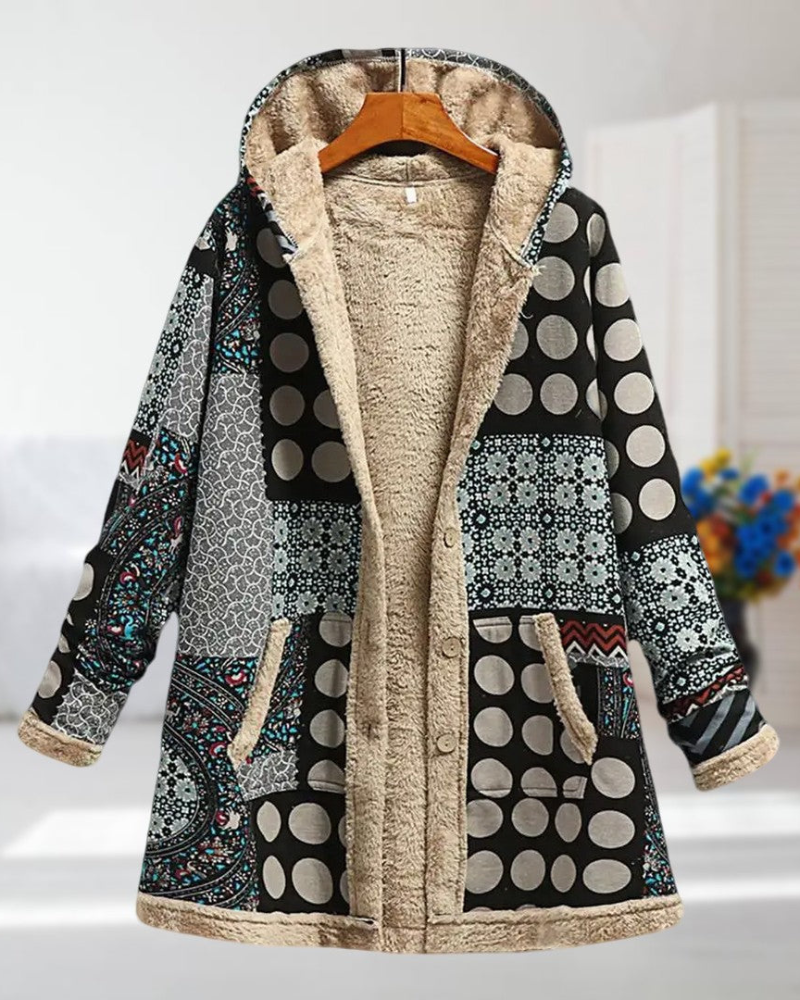 Berg-Feldt | Jacke mit Blumenmuster