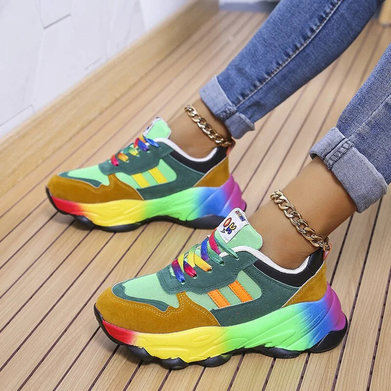 Anna ® Orthopädische Turnschuhe in farbenfrohem Design